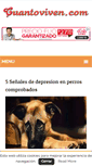 Mobile Screenshot of cuantoviven.com